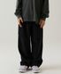 와이드 카펜터 스웨트 팬츠 [블랙]