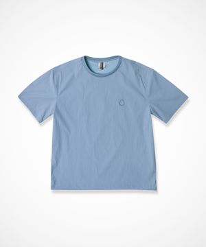 하일론 액티브 키네티쿨 반팔 탑 [스카이 블루]