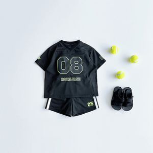 (메쉬)프루트 티셔츠(블랙) + (메쉬)하이킥 팬츠 SET