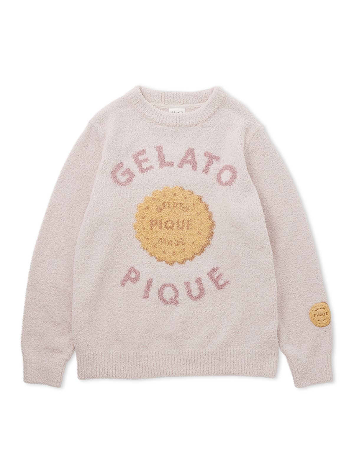 젤라또 피케(GELATO PIQUE) POWDER 비스킷 자카드 풀오버 PWNT245180