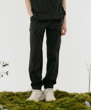 하일론 액티브 키네티쿨 카고 조거팬츠 [블랙]