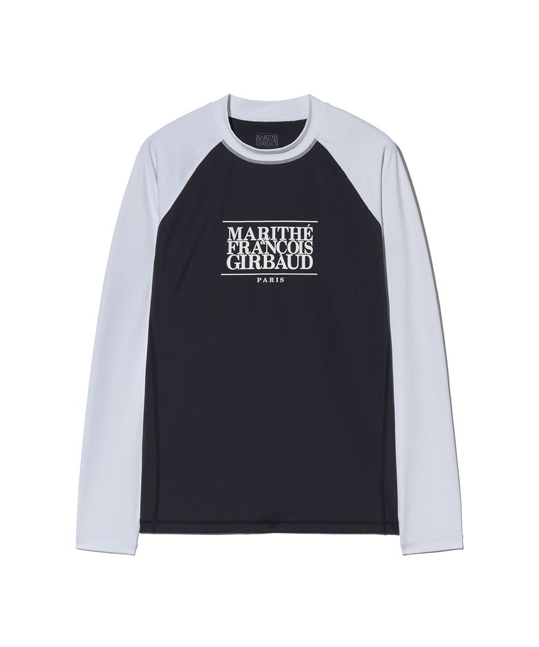MOUVEMENT M RASHGUARD LONG SLEEVE off white