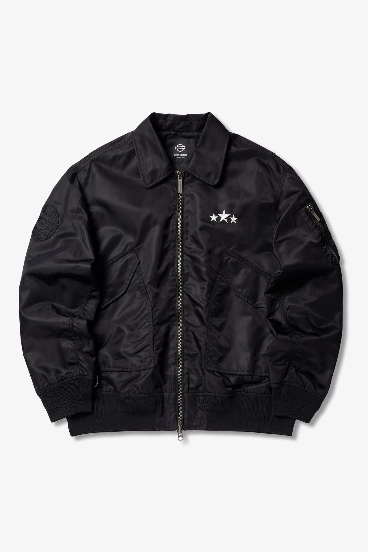 할리데이비슨 컬렉션스®(HARLEY-DAVIDSON COLLECTIONS®) MA-1자켓 _블랙 HH15303201