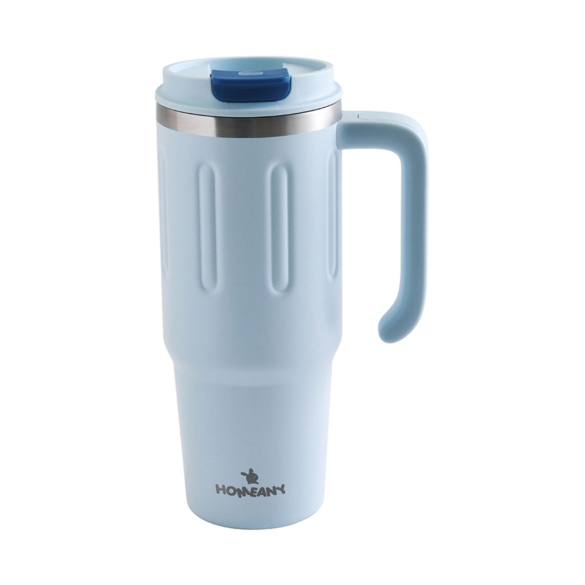 홈애니(HOMEANY) 퀜처 엑티브 손잡이 텀블러 900ml - 스카이블루