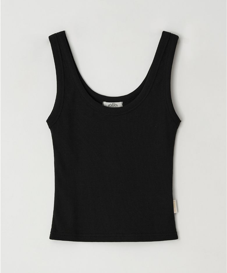 BASIC RIB SLEEVELESS TOP