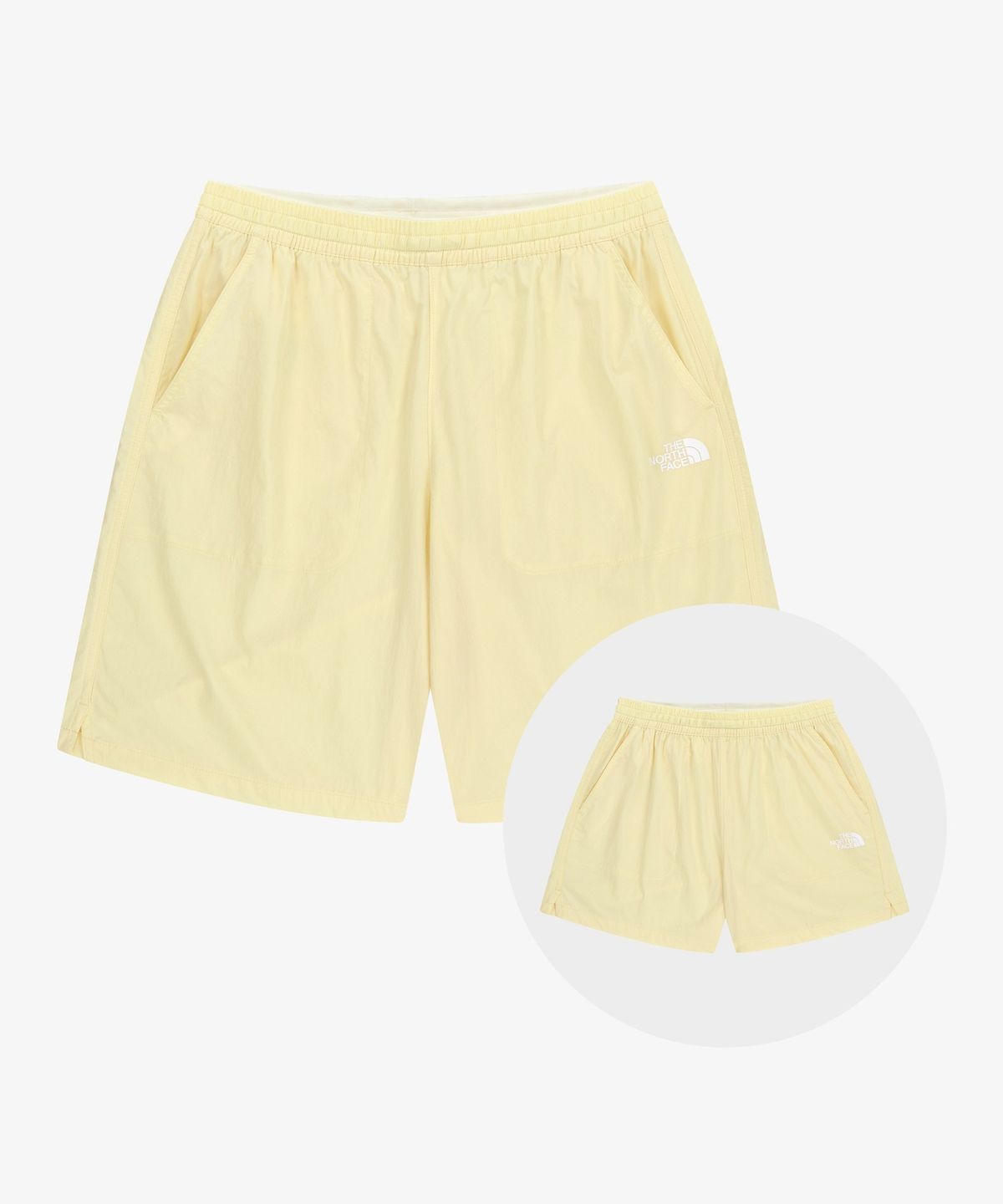 노스페이스(THE NORTH FACE) NS6NR06O 아이라 쇼츠 CUSTARD