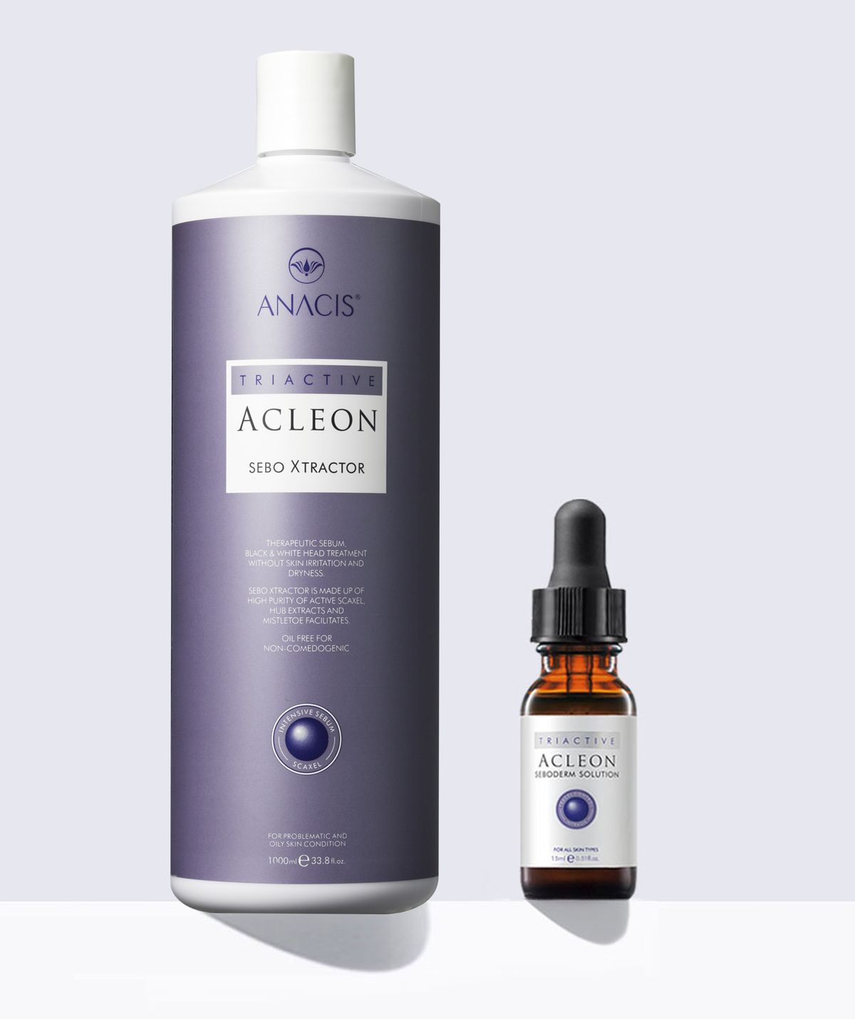 아클레온(ACLEON) 아나시스 블랙헤드제거 피지연화제 지루성두피 스케일링 1000ml + 모공앰플 15ml
