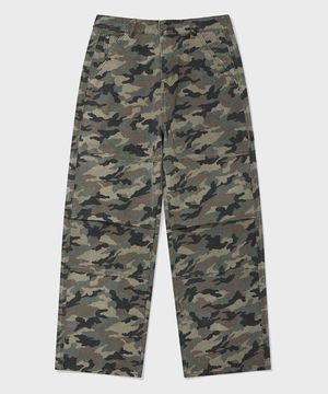 SP 카모 코튼 워크팬츠 그린