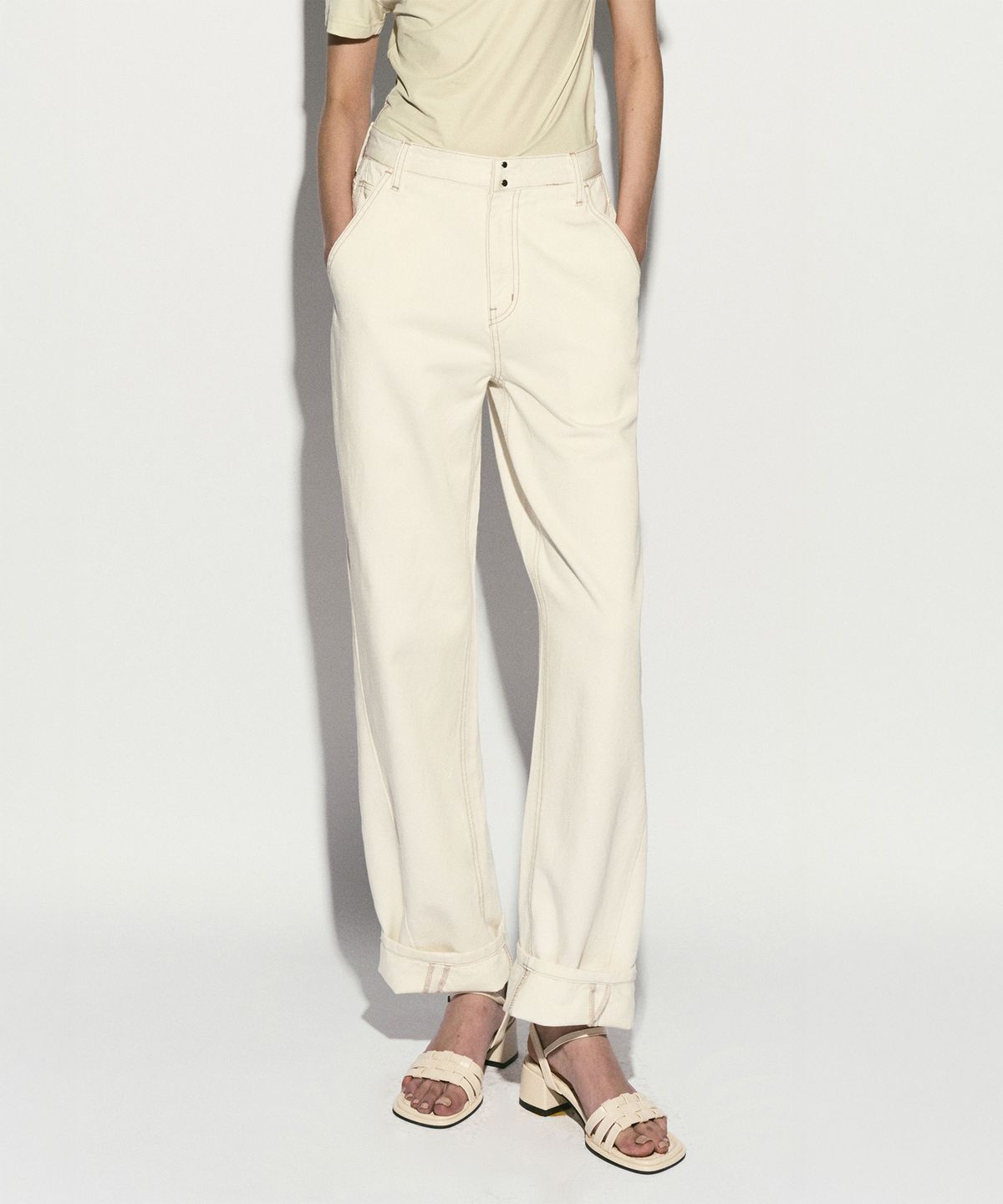 리이(RE RHEE) HIGH WAIST BALLOON PANTS