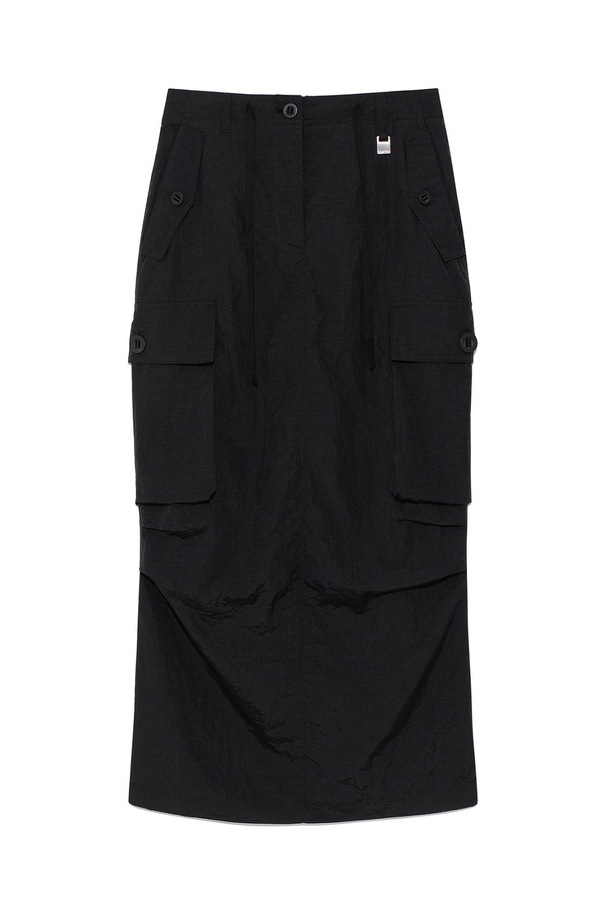 無料配送 ◆ MATIN KIM ◆ STRING NYLON CARGO SKIRT MUSINSA公式 | MATIN KIM STRING NYLON CARGO SKIRT IN BLACK
