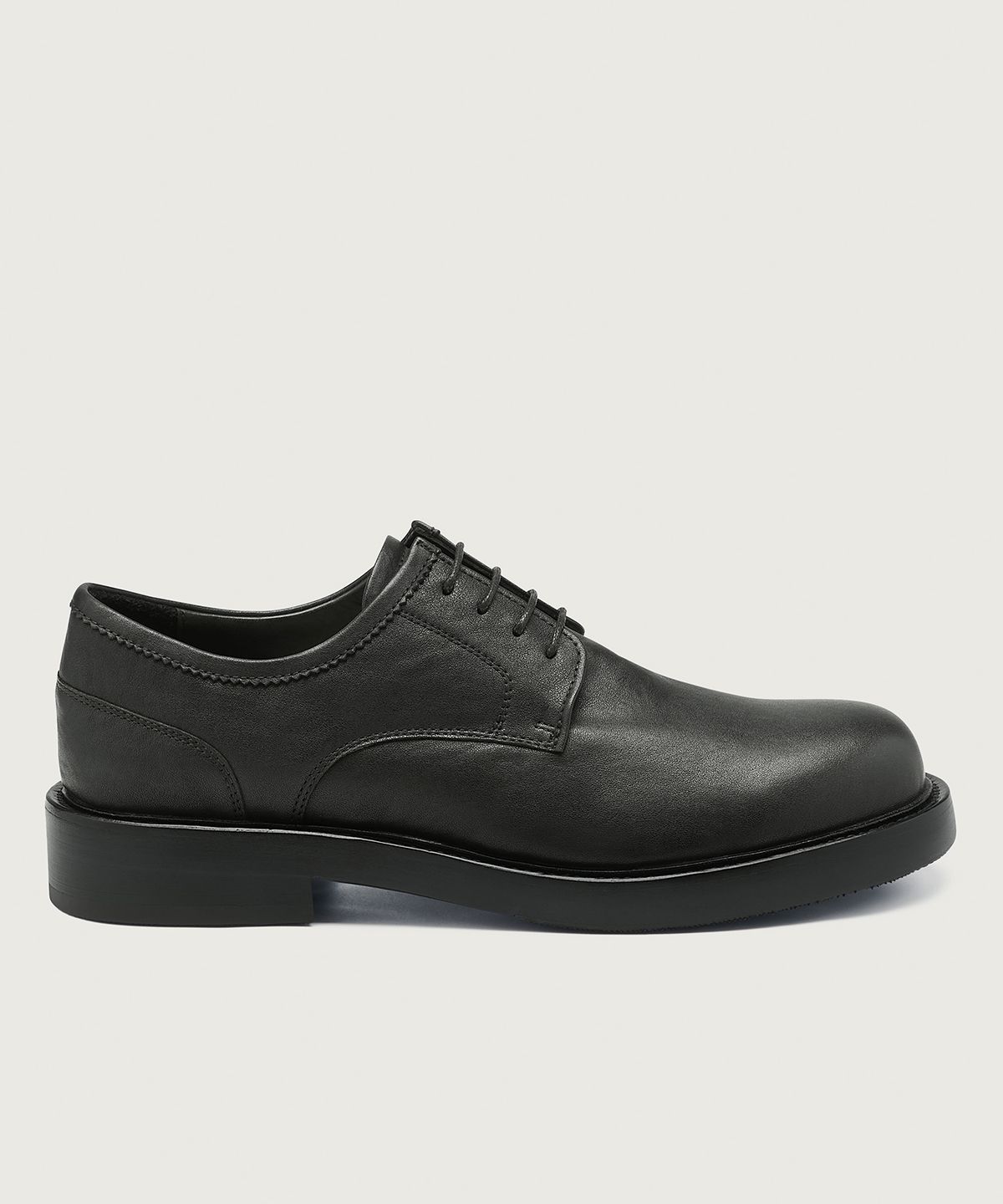 라스트뮤지엄(LASTMUSEUM) British Derby Shoes Black, 2025