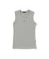 4 Symbol Ribbed Sleeveless - Grey