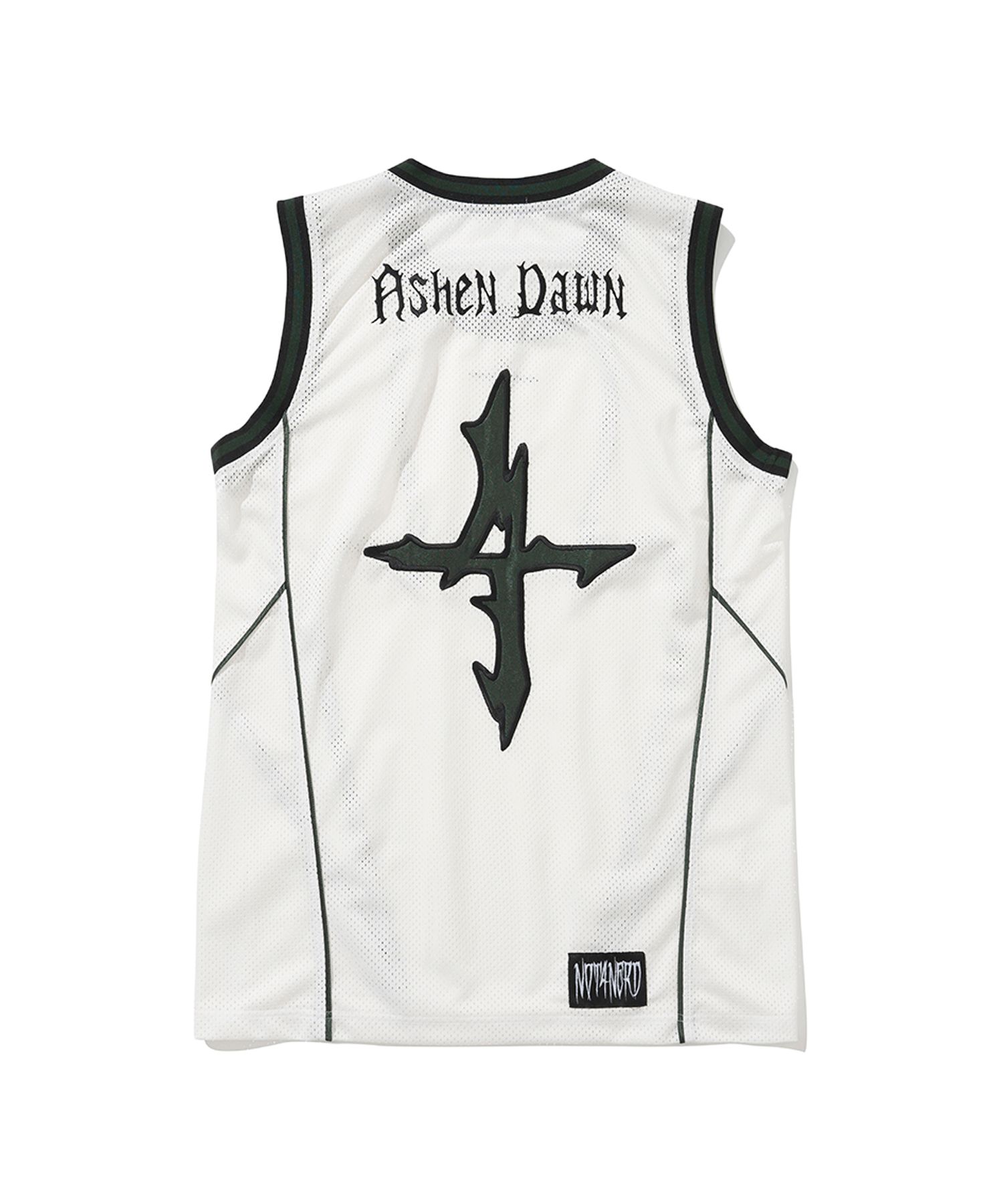[NOT4NERD] Ashen Dawn Incision Mesh Sleeveless/追跡付 MUSINSA | NOT4NERD Ashen Dawn Incision Mesh Sleeveless - Black