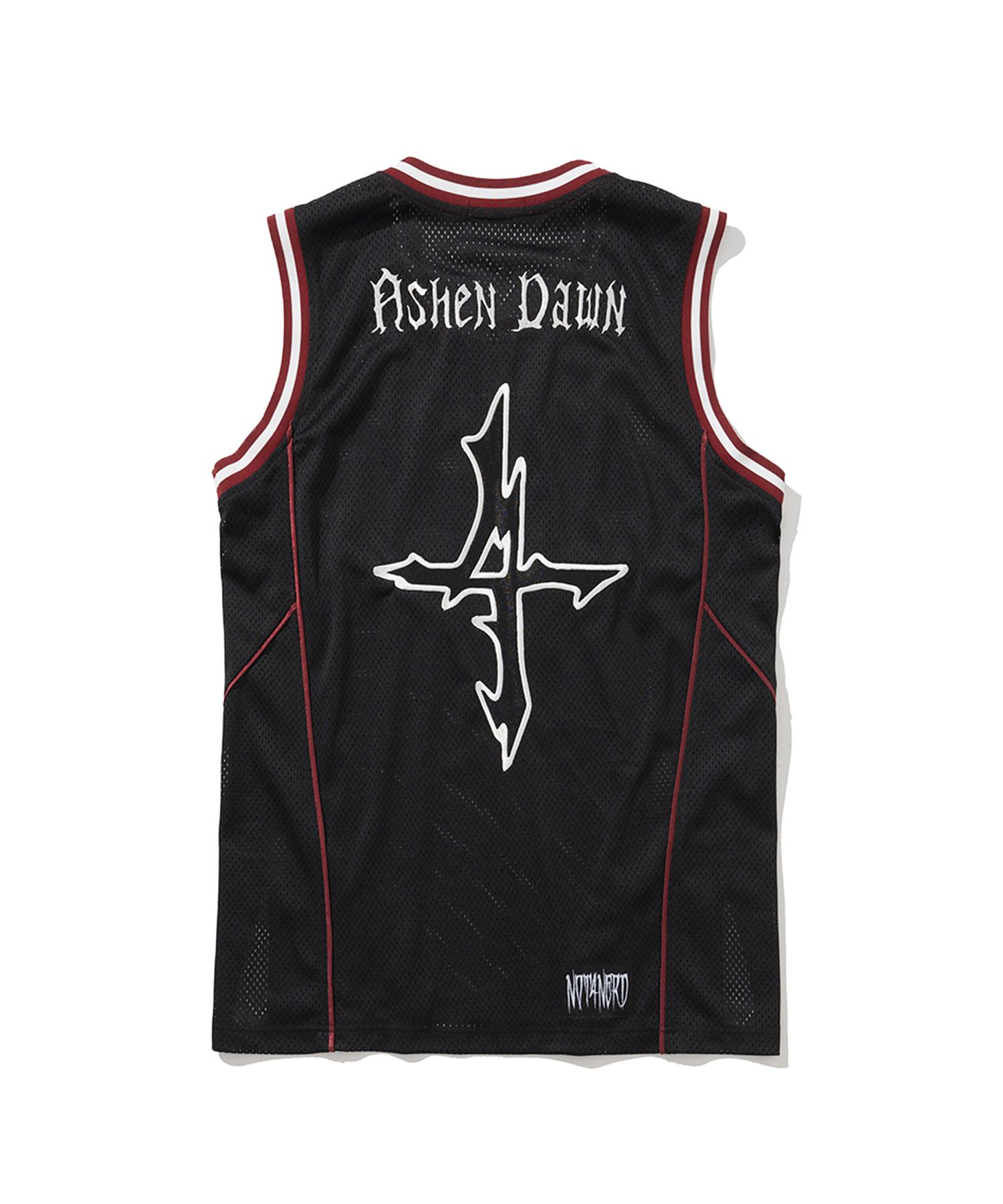 [NOT4NERD] Ashen Dawn Incision Mesh Sleeveless/追跡付 MUSINSA | NOT4NERD Ashen Dawn Incision Mesh Sleeveless - Black