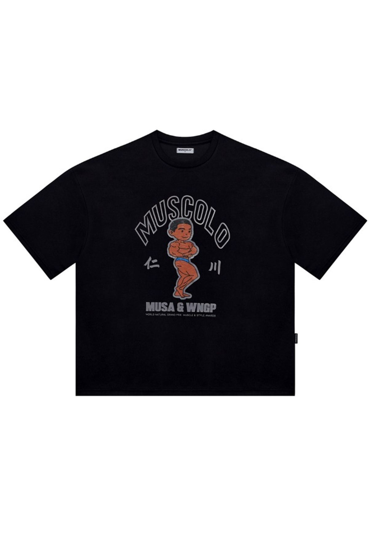 머스콜로(MUSCOLO) MUSCOLO X MUSA & WNGP INCHEON GOODS TECH SHORT SLEEVE