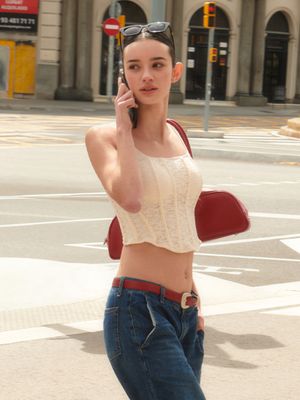 에르고핏 레이스 코르셋탑