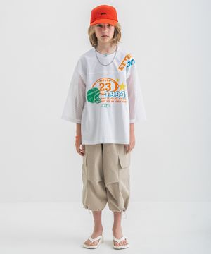 투웨이 핀턱 카고 팬츠