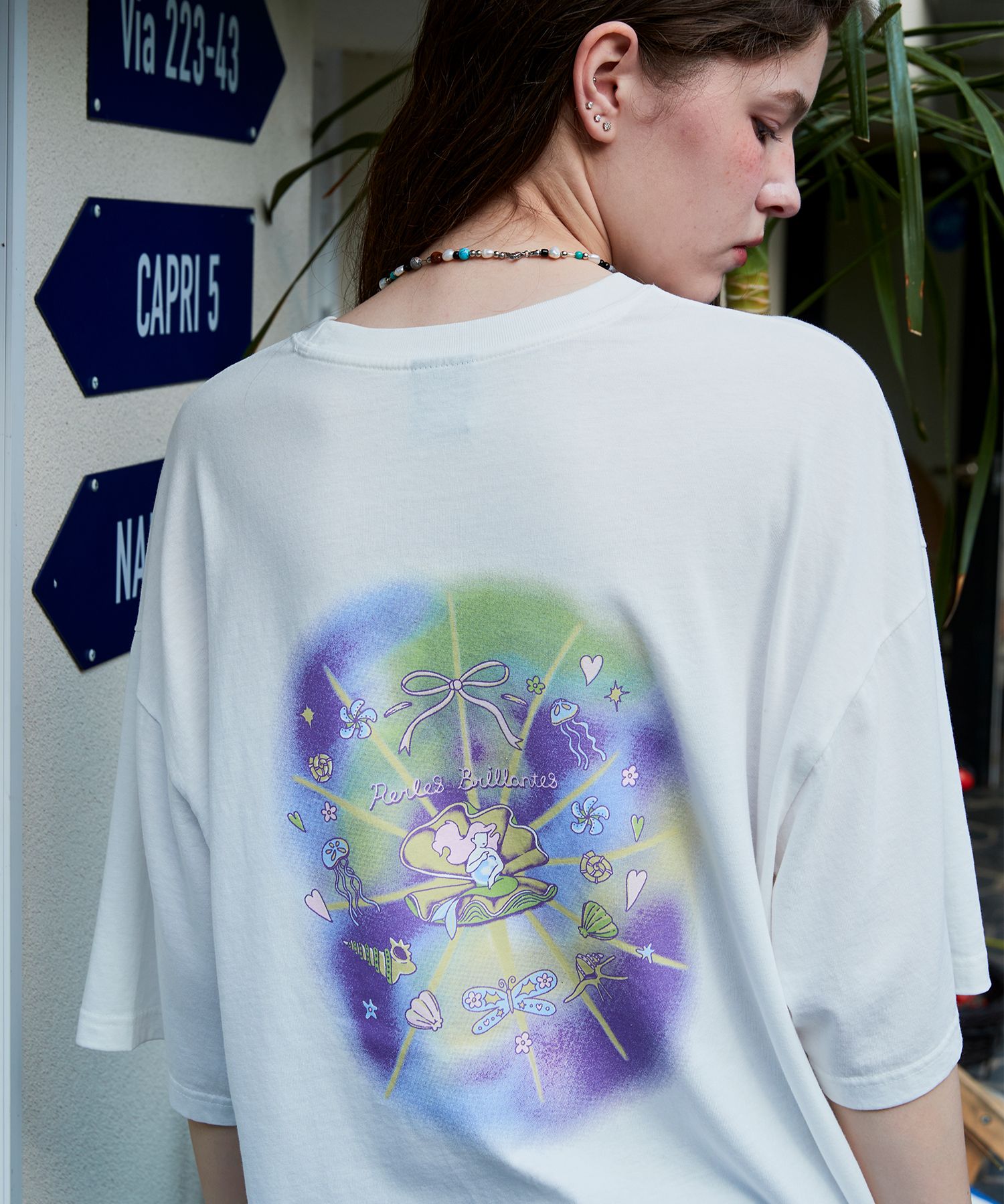 【CPGN STUDIO】Serendipity Embroidery Short Sleeve T-shirt MUSINSA | CPGN STUDIO Sirnitha Short Sleeve T-shirt Star White