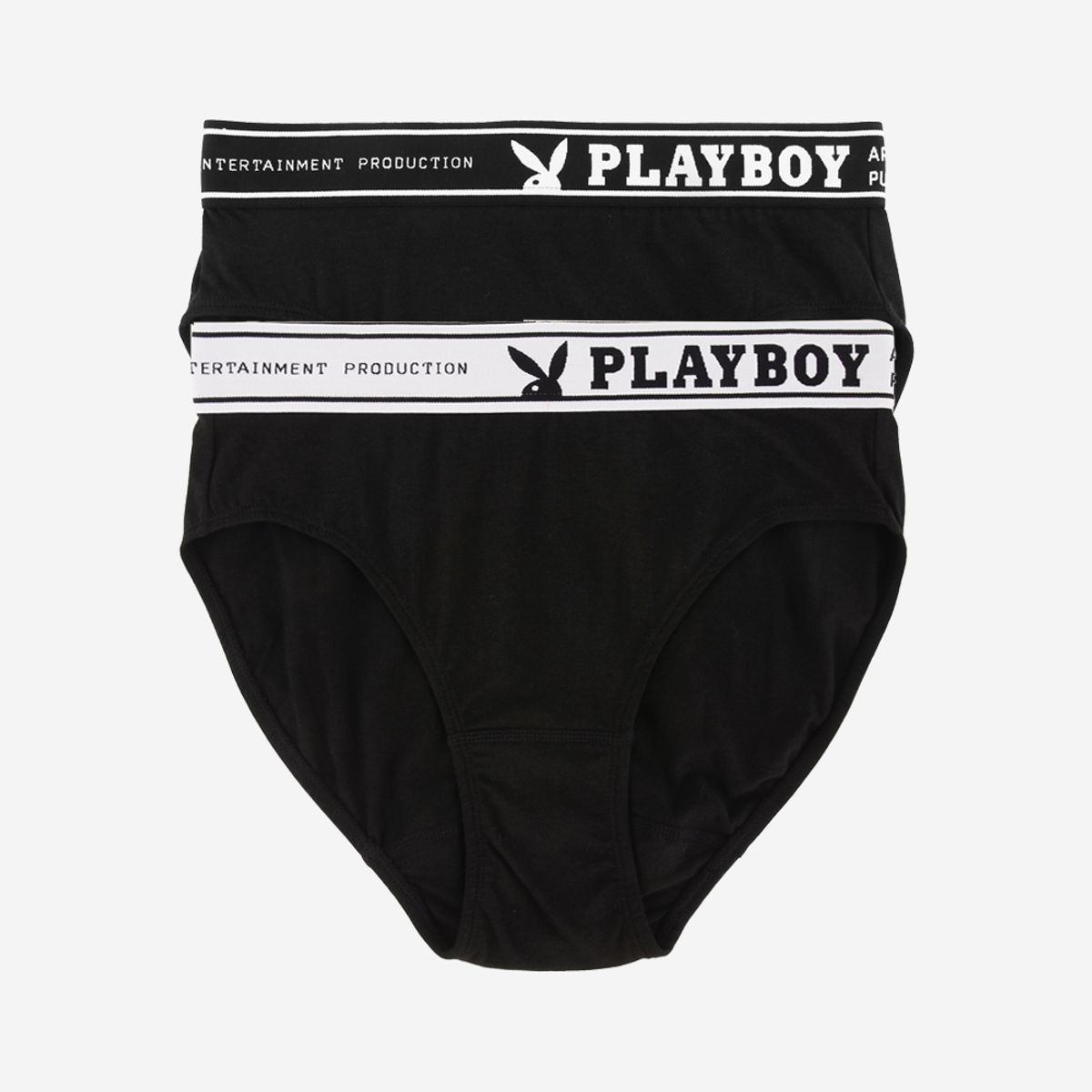 플레이보이(PLAYBOY) 로우라이즈 새깅스타일 핏 우먼 플레이 로하이핏 삼각팬티