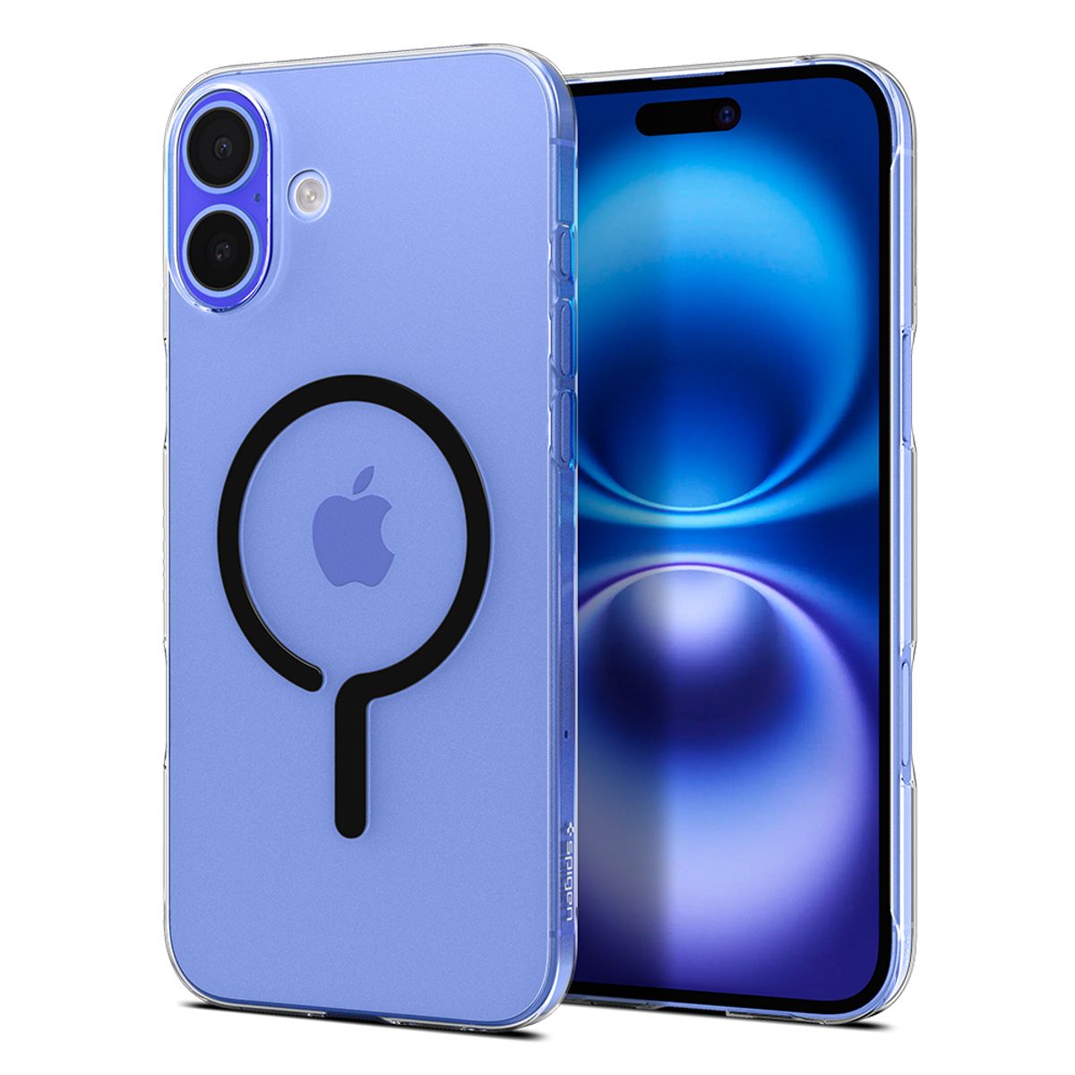 슈피겐(SPIGEN) 아이폰16 케이스 투명 맥세이프 에어스킨원탭메탈링맥핏