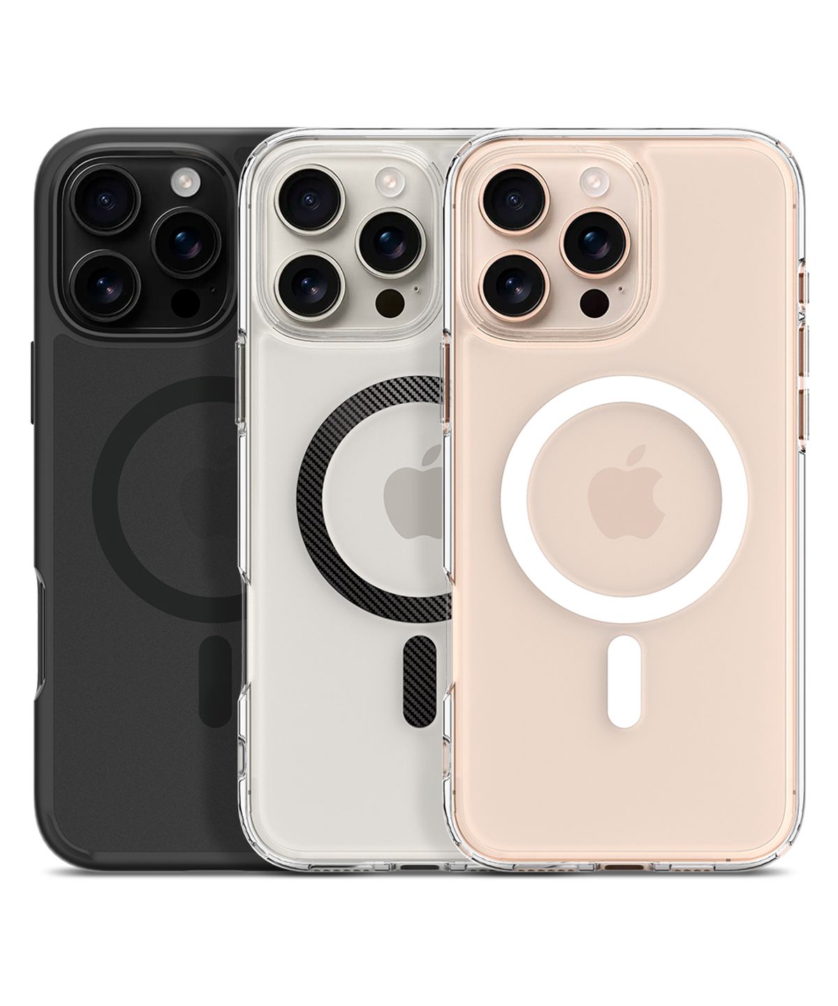 슈피겐(SPIGEN) 아이폰16 프로 케이스 투명 맥세이프 울트라하이브리드맥핏