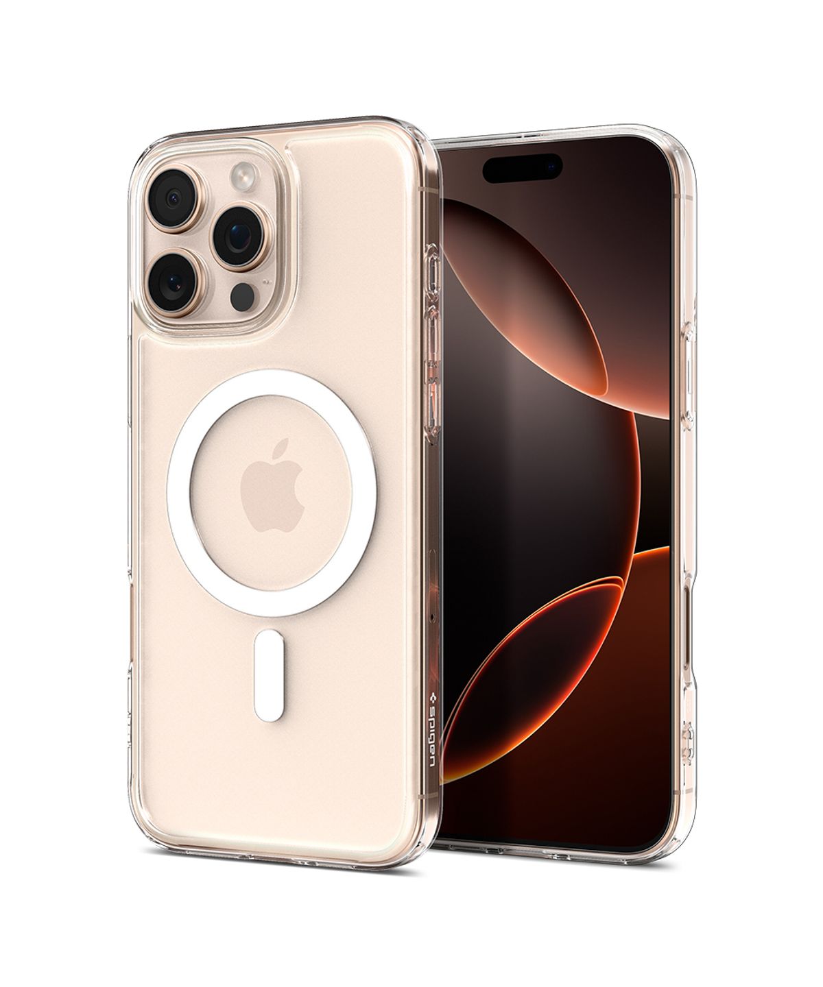슈피겐(SPIGEN) 아이폰16 프로 케이스 투명 맥세이프 에어스킨하이브리드맥핏