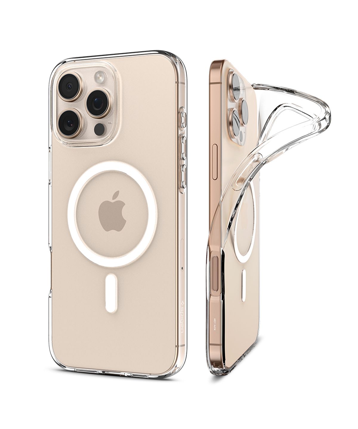 슈피겐(SPIGEN) 아이폰16 프로 케이스 투명 젤리 맥세이프 리퀴드크리스탈맥핏