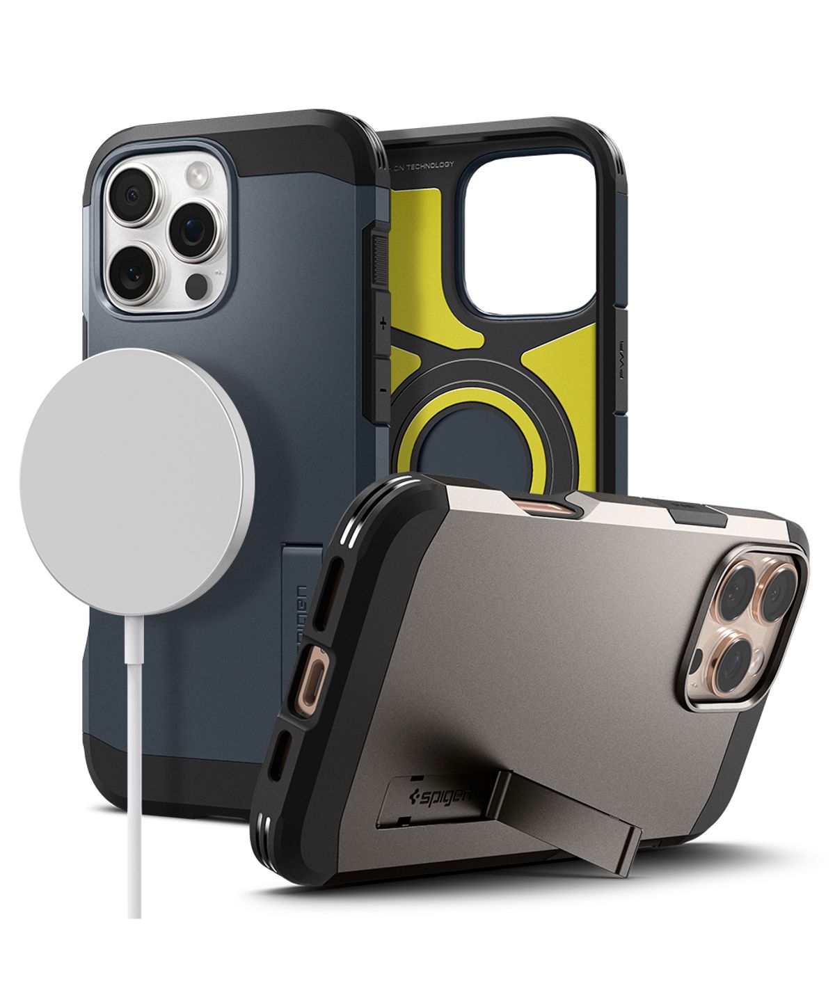 슈피겐(SPIGEN) 아이폰16 프로 맥세이프 케이스 터프아머AI맥핏