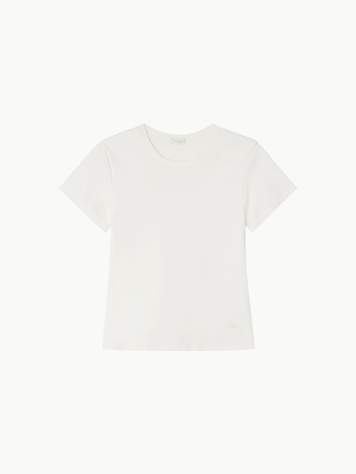 세이지가(SAGEGA) Soft Tension Tee (Ivory)