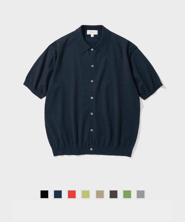 PLAIN HALF CARDIGAN (8 COLOR)
