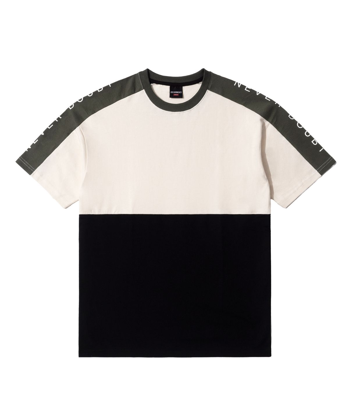 큐티에잇 가먼츠(QT8 GARMENTS) OC Tricolor Tee (Khaki)