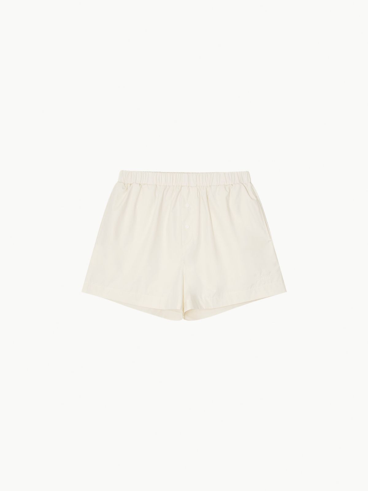 세이지가(SAGEGA) Cotton Pyjama Shorts (Cream)