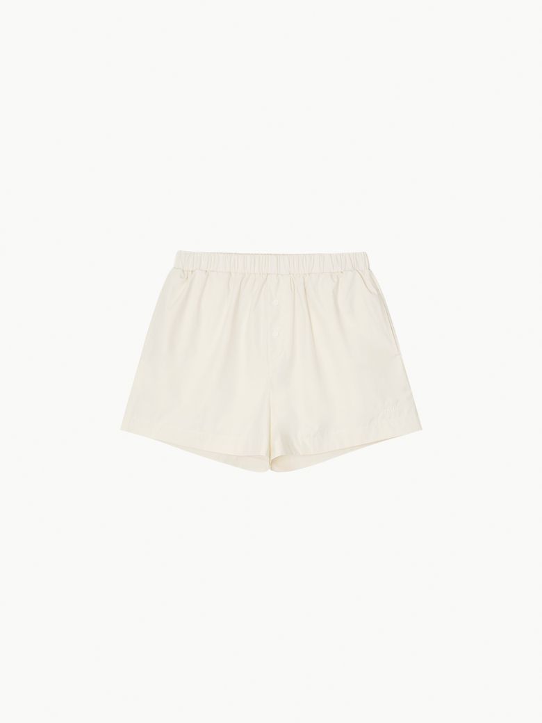 Cotton Pyjama Shorts (Cream)