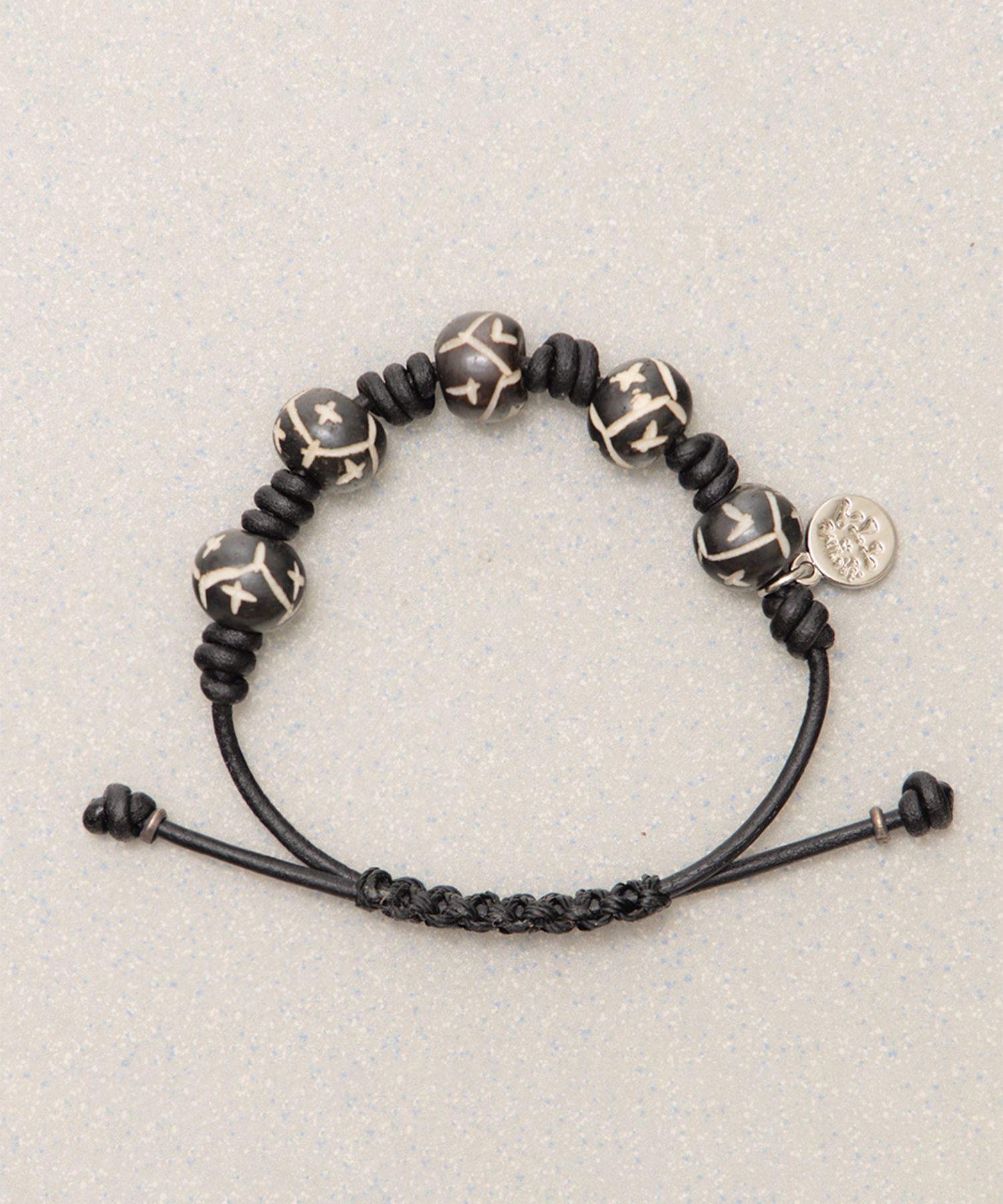 ●tow tow archive● Sunshower Bracelet Black TBH42ABTB020 Sun Touch Bracelet with Milan Rope Single – totwoo
