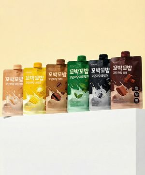 꼬박꼬밥 고단저당 파우치 단백질 쉐이크 40g x 7포 2세트