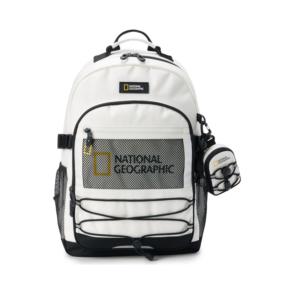 내셔널지오그래픽 키즈(NATIONAL GEOGRAPHIC KIDS) K253KBG020 하프 스트링백팩 OWHITE