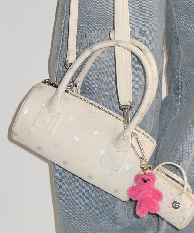 25SS新作人気【RONRON】ROUND MINI PETIT CROSS BAG★4色 MUSINSA | RONRON ROUND MINI PETIT CROSS BAG BLACK WHITE DOT