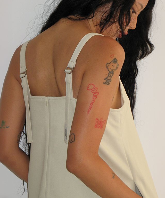 ワンピース RONRON SQUARE SUSPENDER DRESS BEIGE RR25BOP4199BE MUSINSA | RONRON SQUARE SUSPENDER DRESS BEIGE