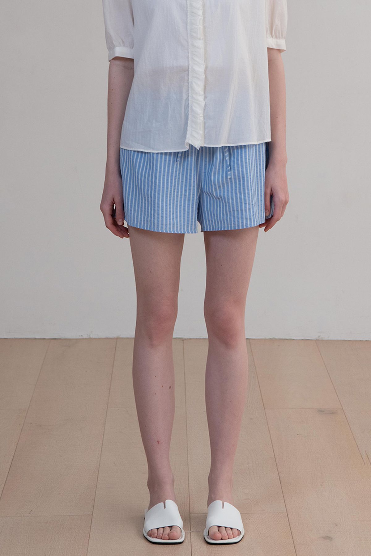 오브오브(OVEOF) Piia Trunk Pants_Blue