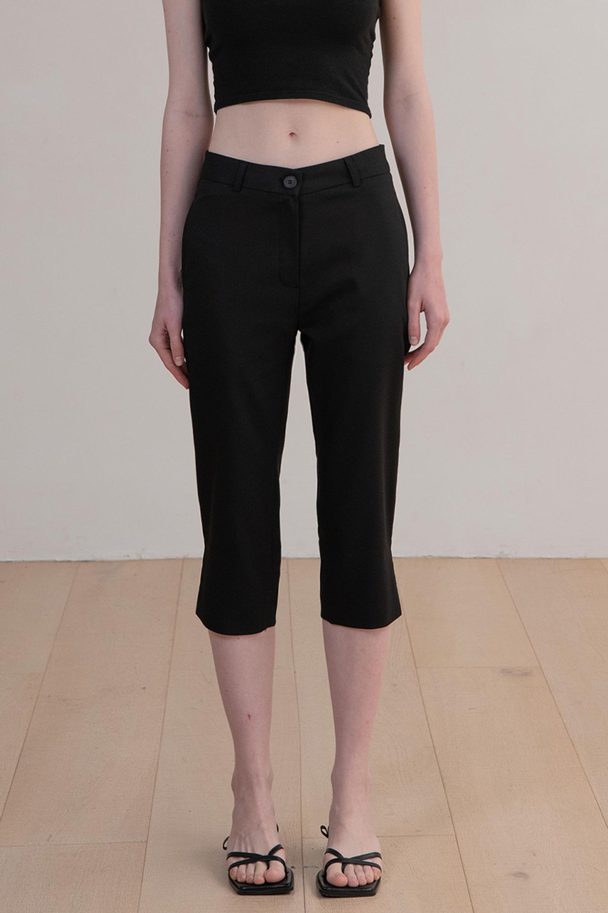 오브오브(OVEOF) Luca Capri Pants_Black
