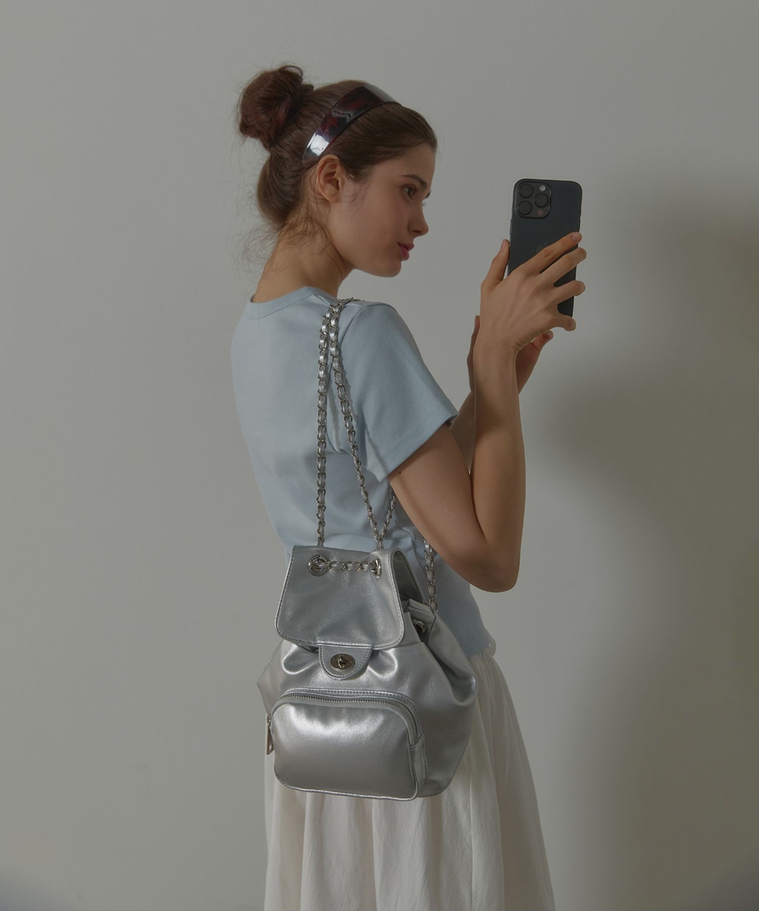 ★ANOETIC★ ANC CLASSIC DIVERSE BAG_SILVER ☆ANOETIC☆ ANC CLASSIC DIVERSE BAG_SILVER (ANOETIC/トート