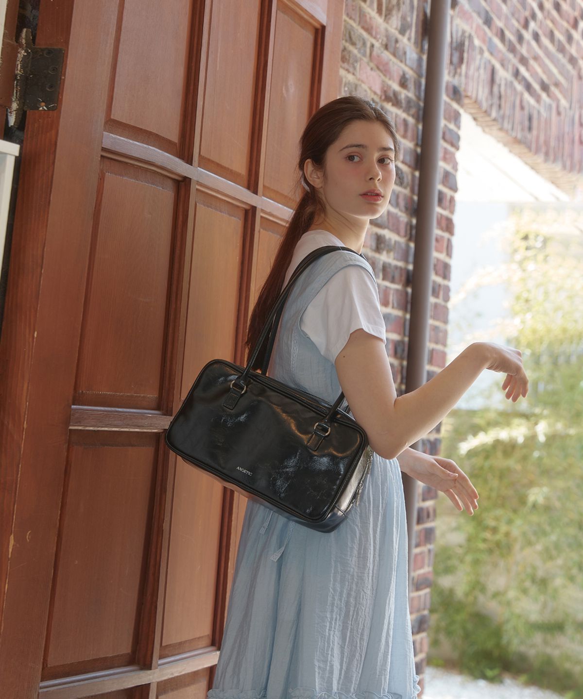 아노에틱(ANOETIC) ANC BAGUETTE BAG_BLACK