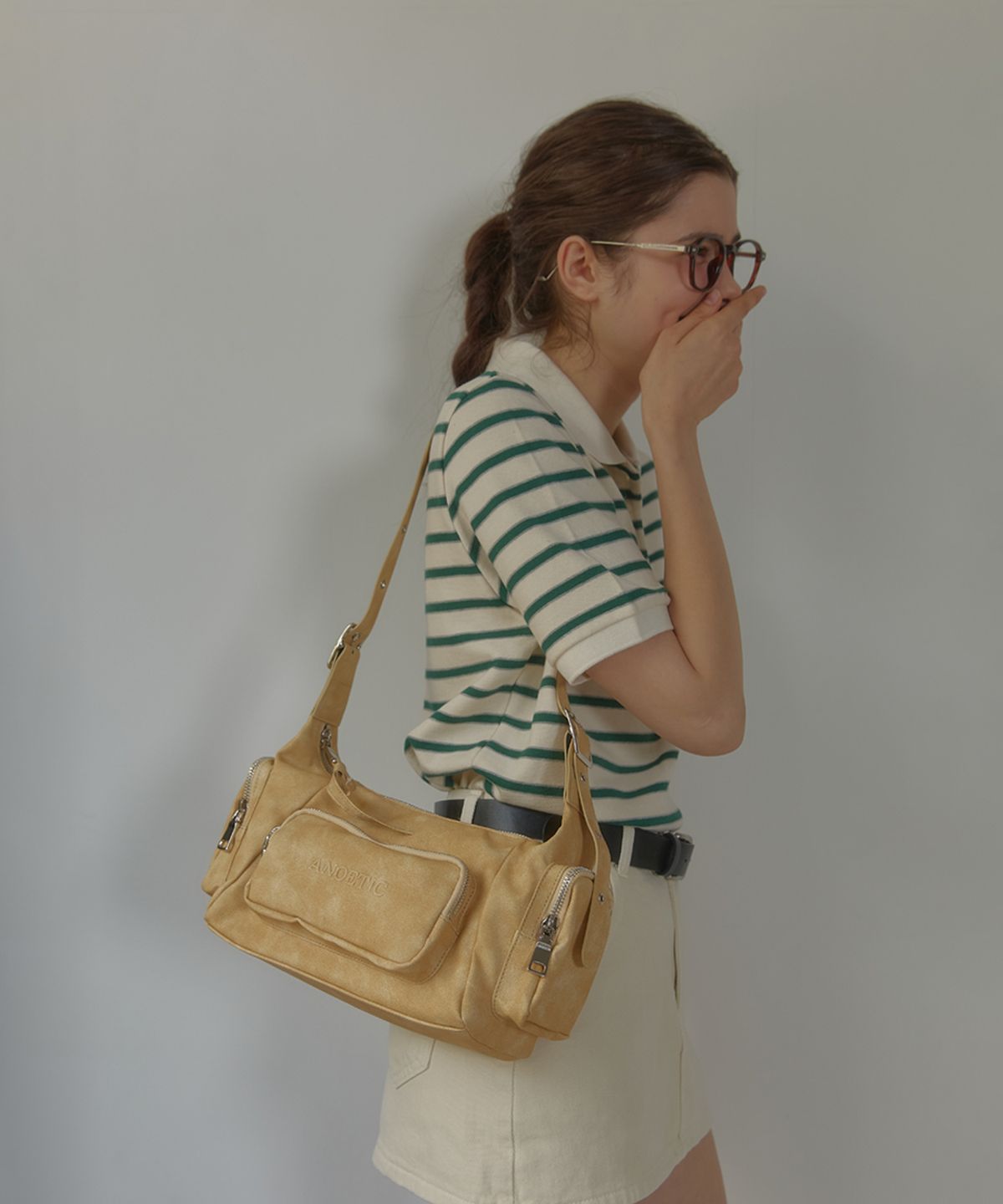 아노에틱(ANOETIC) ANC POCKET BAG_VINTAGE CREAM