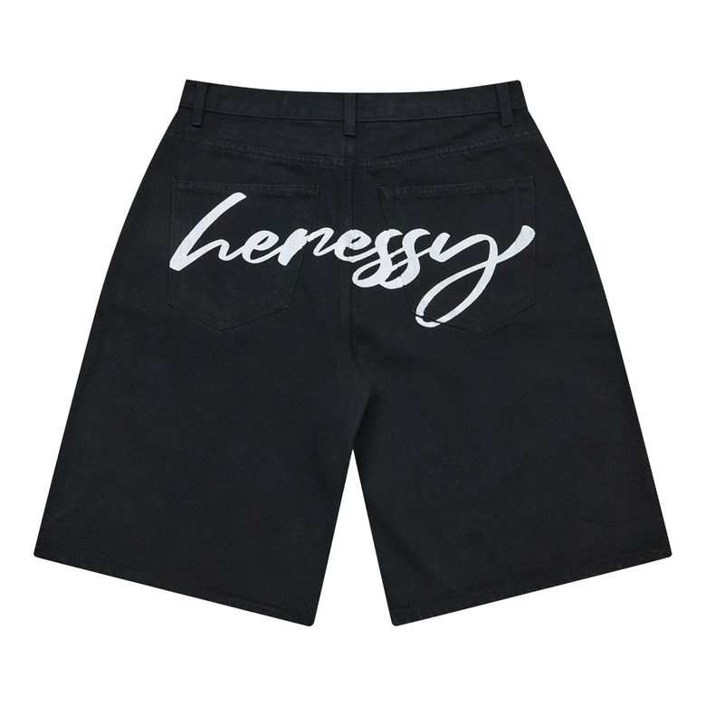 HERESSY DENIM PANTS BLACK