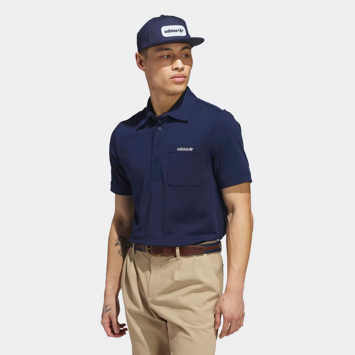 아디다스 골프(ADIDAS GOLF) 오리지널스 아카이브 포켓 폴로 셔츠 JH3851