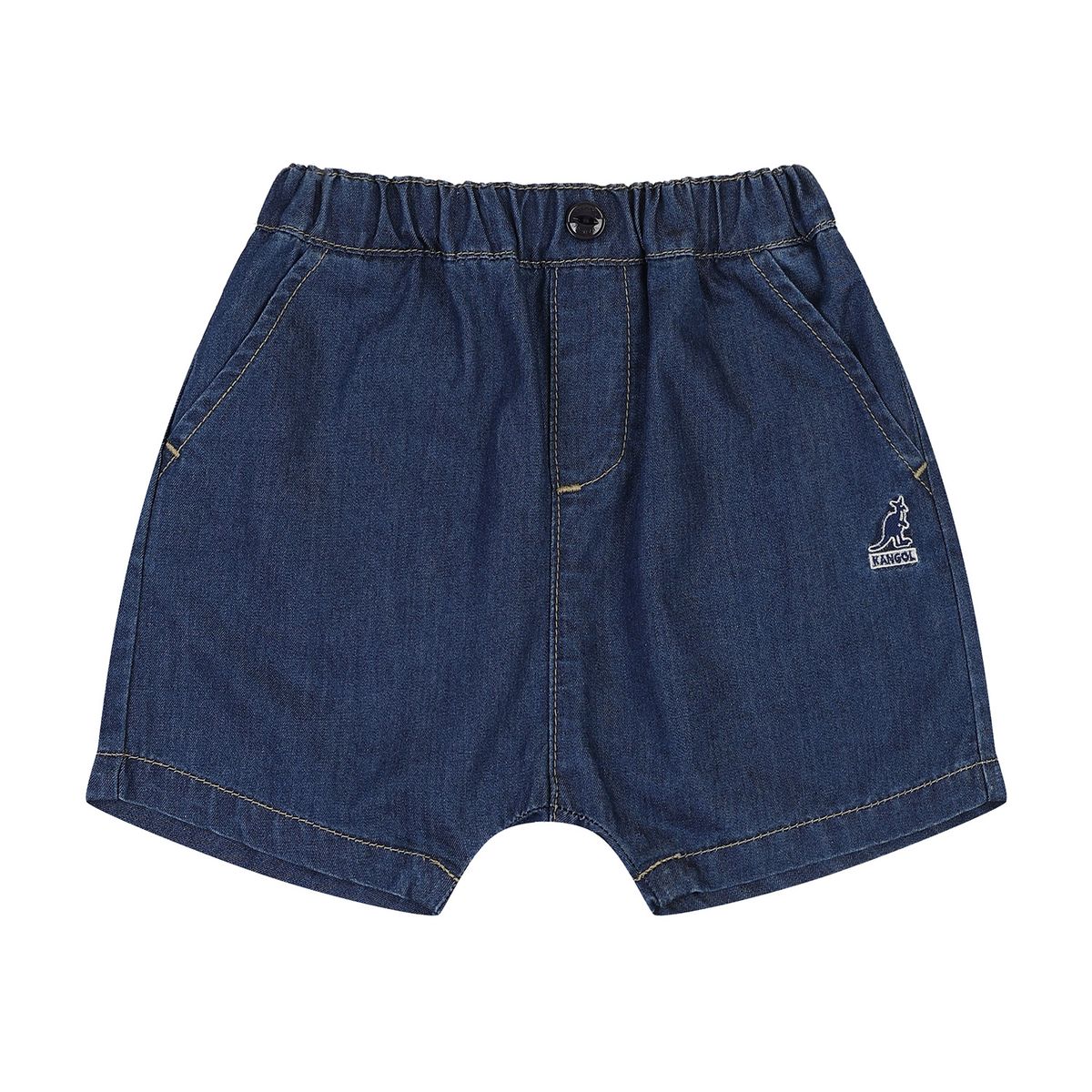 캉골키즈(KANGOL KIDS) [베이비] 쿨 데님 쇼츠 RB 0970 네이비