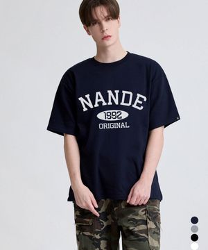 Origlnal 오버핏 프린팅 반팔 티셔츠