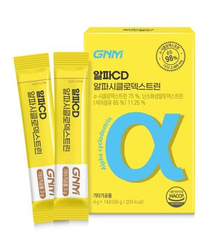 GNM 알파CD 알파시클로덱스트린 1박스 / 알파씨디 난소화성말토덱스트린