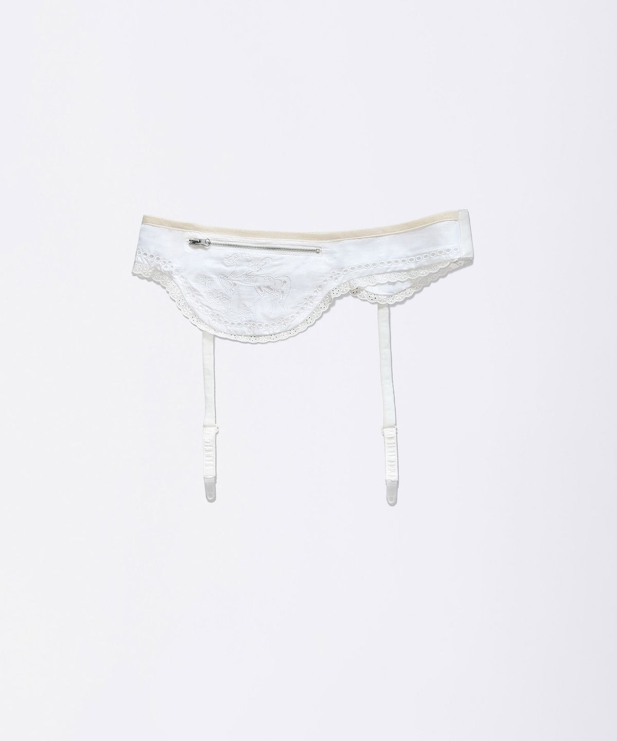 스컬프터(SCULPTOR) Cotton Apron Belt White