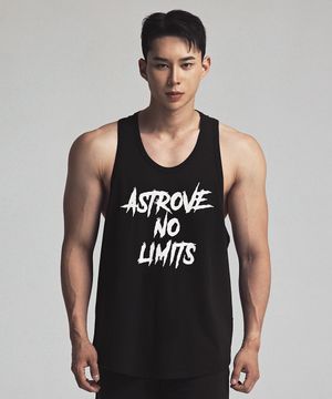 헤비 코튼 노 리밋 나시 블랙